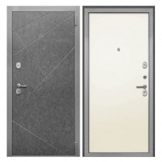 Входная дверь - Монти Гладкая панель Силк жасмин