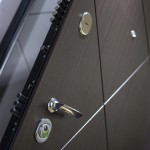 Входная дверь - Сенатор лучи Гладкая панель Силк жасмин в Москве