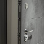 Входная дверь - Спарта grey Гладкая панель Силк жасмин в Москве