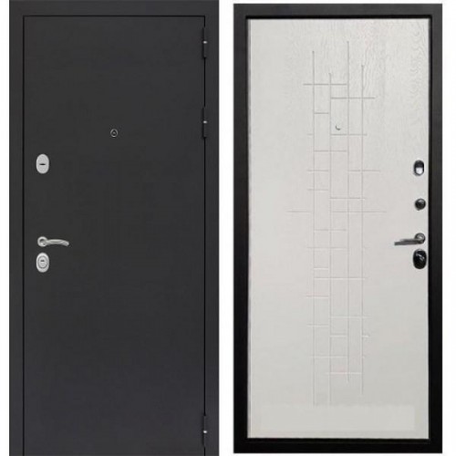 Входная дверь маг-5 черный муар фл-289 белый ясень 3к в Москве