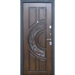 Входная дверь -  Лекс 10 Спартак 3к (Golden патина черная) в Москве