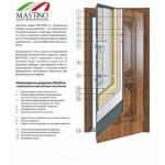 Входная дверь - Mastino Monte Софт Грей/Софт Грей 88 в Москве
